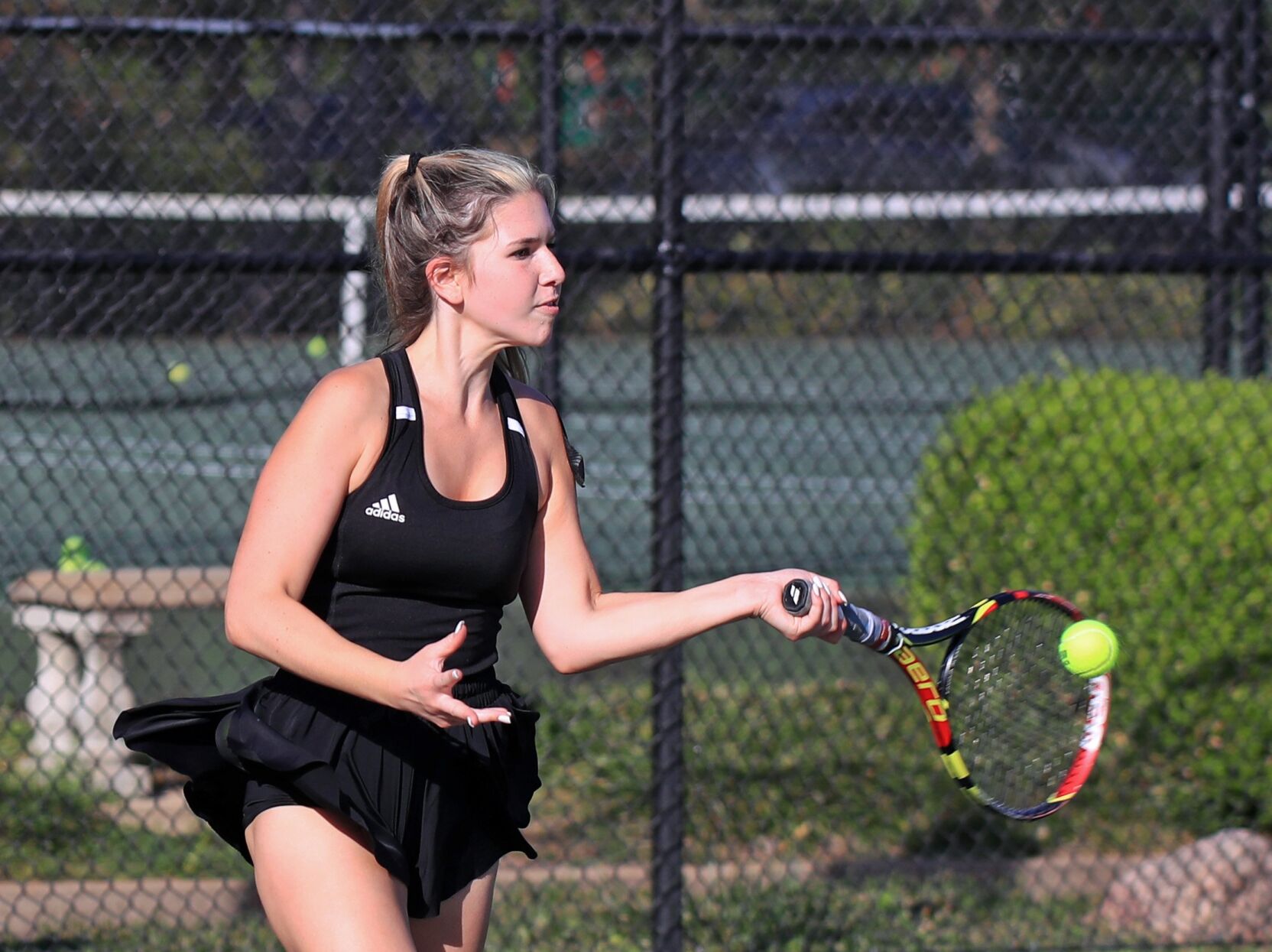 Class 2 girls tennis quarterfinal: Parkway Central 5, Cor Jesu 4